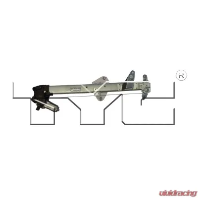 TYC Genera Power Window Motor and Regulator Assembly Honda Accord Front Left 2008-2012 - 660378