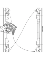 TYC Genera Power Window Motor and Regulator Assembly Dodge Avenger Front Right 2008-2010                                     - 660427 - Image 4