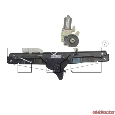 TYC Genera Power Window Motor and Regulator Assembly Rear Right - 660473