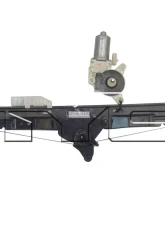 TYC Genera Power Window Motor and Regulator Assembly Rear Right                                     - 660473 - Image 5