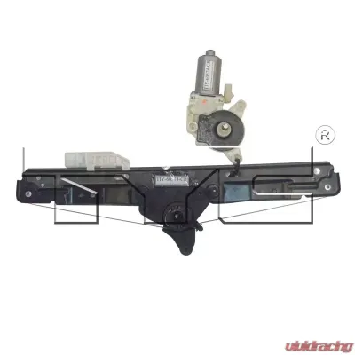 TYC Genera Power Window Motor and Regulator Assembly Rear Right - 660473