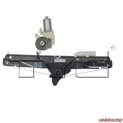 TYC Genera Power Window Motor and Regulator Assembly Rear Left - 660474