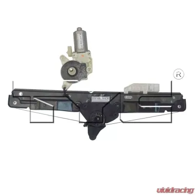 TYC Genera Power Window Motor and Regulator Assembly Rear Left - 660474