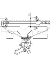 TYC Genera Power Window Motor and Regulator Assembly Honda Accord Rear Right 2003-2007                                     - 660485 - Image 4