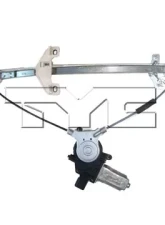 TYC Genera Power Window Motor and Regulator Assembly Honda Accord Rear Right 2003-2007                                     - 660485 - Image 2