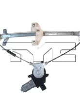 TYC Genera Power Window Motor and Regulator Assembly Honda Accord Rear Left 2003-2007                                     - 660486 - Image 2