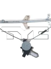 TYC Genera Power Window Motor and Regulator Assembly Honda Accord Rear Left 2003-2007                                     - 660486 - Image 3