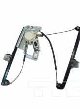 TYC Genera Power Window Motor and Regulator Assembly BMW Front Left                                     - 660500 - Image 5