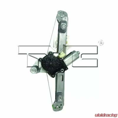 TYC Genera Power Window Motor and Regulator Assembly Chevrolet Malibu Rear Left 2005-2008 - 660514