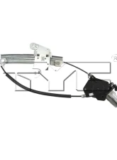 TYC Genera Power Window Motor and Regulator Assembly Rear Left                                     - 660516 - Image 2