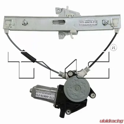 TYC Genera Power Window Motor and Regulator Assembly Rear Right - 660531