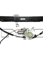 TYC Genera Power Window Motor and Regulator Assembly Rear Right                                     - 660535 - Image 4