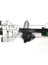 TYC Genera Power Window Motor and Regulator Assembly Cadillac Rear Left                                     - 660540 - Image 2