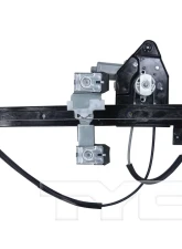 TYC Genera Power Window Motor and Regulator Assembly Rear Left                                     - 660564 - Image 2