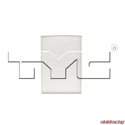 TYC Genera Cabin Air Filter Lincoln LS 2003-2006 - 800087P