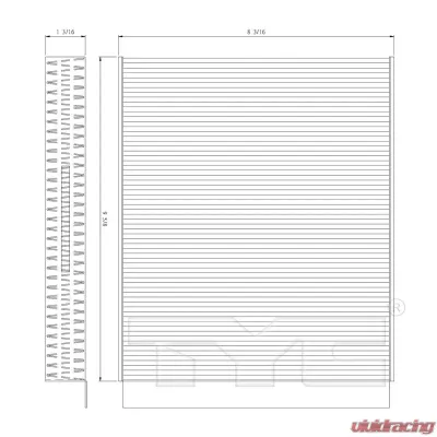 TYC Genera Cabin Air Filter - 800155C2
