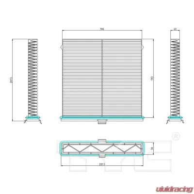 TYC Genera Cabin Air Filter - 800211P