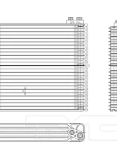 TYC Genera A/C Evaporator Core Front                                     - 97025 - Image 2