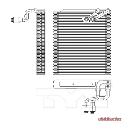 TYC Genera A/C Evaporator Core - 97188