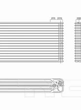 TYC Genera A/C Evaporator Core Toyota Sequoia Rear 2001-2007                                     - 97222 - Image 2