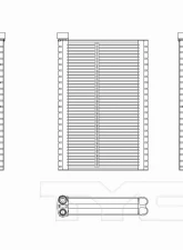 TYC Genera A/C Evaporator Core Subaru Front                                     - 97244 - Image 3