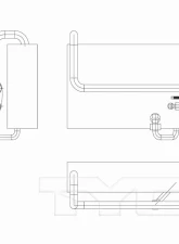 TYC Genera A/C Evaporator Core Rear                                     - 97271 - Image 3