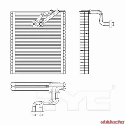 TYC Genera A/C Evaporator Core Dodge Journey 2014-2020 - 97296