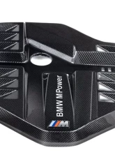Eventuri Carbon Fiber Engine Cover BMW G8X M3 | M4 S58 2021-2023 CLEARANCE                                     - EVE-G8XM-CF-ENG - Image 2