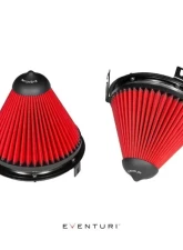 Eventuri Black Carbon Intake System Porsche 991 991.2 GT3 RS 2018-2019                                     - EVE-GT3RS-INT - Image 9