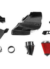Eventuri Black Carbon Fiber Air Intake System Mercedes-Benz A35 AMG | CLA35 AMG | A250 | CLA250 | GLB35 AMG 2019+                                     - EVE-A35-CF-INT - Image 11