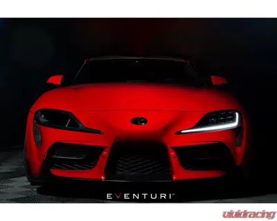 Eventuri Black Carbon Headlamp Race Duct Toyota Supra A90 2020-2024 - EVE-A90-CF-HDP