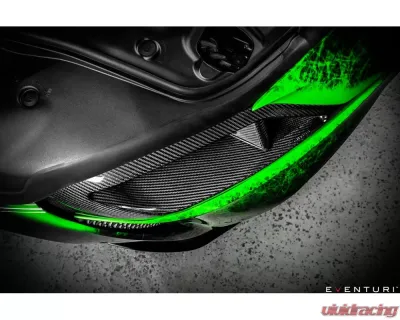 Eventuri Black Carbon Headlamp Race Duct Toyota Supra A90 2020-2024 - EVE-A90-CF-HDP