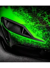 Eventuri Black Carbon Headlamp Race Duct Toyota Supra A90 2020-2024                                     - EVE-A90-CF-HDP - Image 6