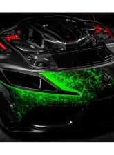Eventuri Black Carbon Headlamp Race Duct Toyota Supra A90 2020-2024                                     - EVE-A90-CF-HDP - Image 7