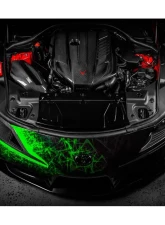 Eventuri Black Carbon Headlamp Race Duct Toyota Supra A90 2020-2024                                     - EVE-A90-CF-HDP - Image 8