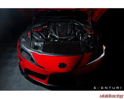 Eventuri Black Carbon Headlamp Race Duct Toyota Supra A90 2020-2024 - EVE-A90-CF-HDP