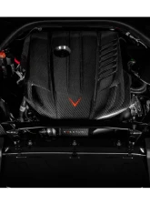 Eventuri Carbon Engine Cover EVE-A90-CF-ENG for Audi A90 2019-2022, Lightweight Design                                     - EVE-A90-CF-ENG - Image 11