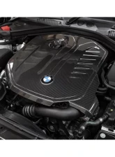 Eventuri Black Carbon Engine Cover for EVE-B58F-CF-ENG BMW 5 Series 2017-2021                                     - EVE-B58F-CF-ENG - Image 3
