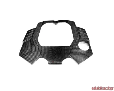 Eventuri Gloss Black Carbon Engine Cover for EVE-C8RS6-CF-ENG - Precision Fitment - EVE-C8RS6-CF-ENG