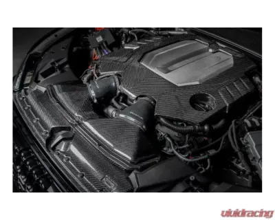 Eventuri Gloss Black Carbon Engine Cover for EVE-C8RS6-CF-ENG - Precision Fitment - EVE-C8RS6-CF-ENG