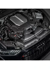 Eventuri Gloss Black Carbon Engine Cover for EVE-C8RS6-CF-ENG - Precision Fitment                                     - EVE-C8RS6-CF-ENG - Image 12