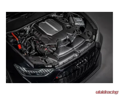 Eventuri Gloss Black Carbon Engine Cover for EVE-C8RS6-CF-ENG - Precision Fitment - EVE-C8RS6-CF-ENG