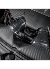 Eventuri Gloss Black Carbon Engine Cover for EVE-C8RS6-CF-ENG - Precision Fitment                                     - EVE-C8RS6-CF-ENG - Image 13