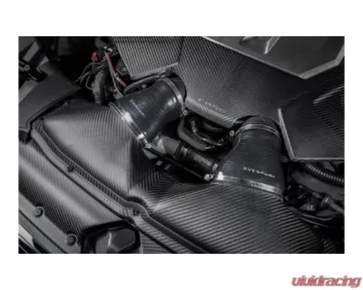 Eventuri Gloss Black Carbon Engine Cover for EVE-C8RS6-CF-ENG - Precision Fitment - EVE-C8RS6-CF-ENG