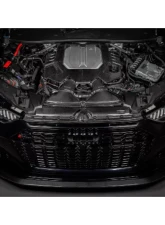 Eventuri Gloss Black Carbon Engine Cover for EVE-C8RS6-CF-ENG - Precision Fitment                                     - EVE-C8RS6-CF-ENG - Image 14