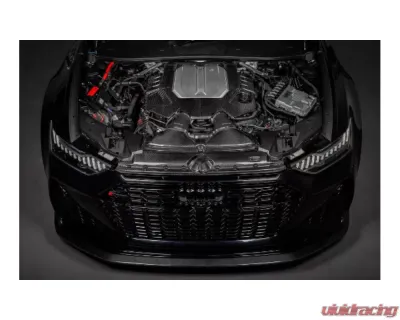 Eventuri Gloss Black Carbon Engine Cover for EVE-C8RS6-CF-ENG - Precision Fitment - EVE-C8RS6-CF-ENG