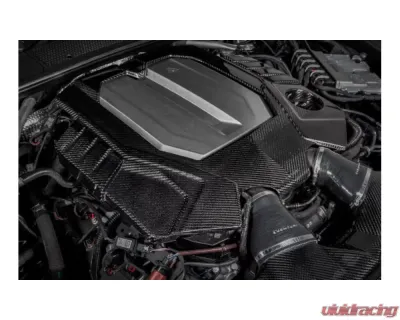 Eventuri Gloss Black Carbon Engine Cover for EVE-C8RS6-CF-ENG - Precision Fitment - EVE-C8RS6-CF-ENG