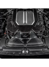 Eventuri Gloss Black Carbon Engine Cover for EVE-C8RS6-CF-ENG - Precision Fitment                                     - EVE-C8RS6-CF-ENG - Image 3