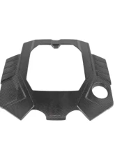 Eventuri Gloss Black Carbon Engine Cover for EVE-C8RS6-CF-ENG - Precision Fitment                                     - EVE-C8RS6-CF-ENG - Image 6