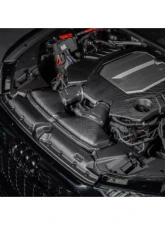 Eventuri Gloss Black Carbon Engine Cover for EVE-C8RS6-CF-ENG - Precision Fitment                                     - EVE-C8RS6-CF-ENG - Image 7